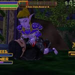 You get ridden by an Elven woman