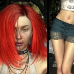 Beautiful erotic goth girl