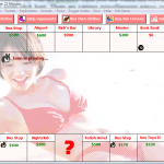 Sex Party game board