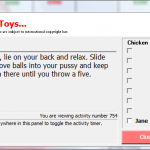 Task with sex toys