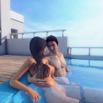 Handjob in the pool single player mode