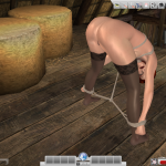 Bound and ready for anal sex