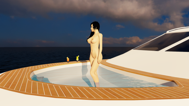 New lighting and textures aboard the 3DXChat 2.0 yacht