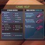 City of Sin 3D help screen
