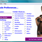 Male sex options