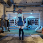 Nylon or silk stockings