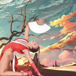Belka in the erotic parody, The Kink of Fighters